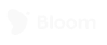 bloom logo white